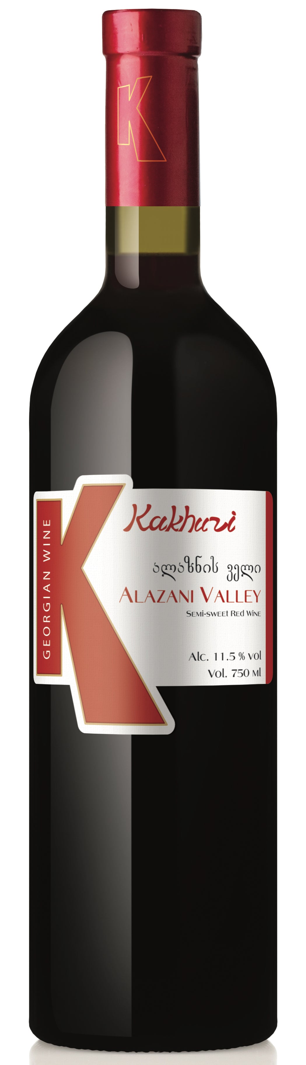 Kakhuri Alazani Valley Red Semi Sweet 750ml – Mission Liquor