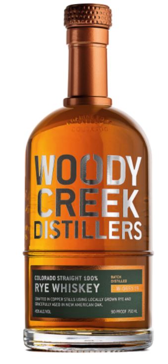 Woody Creek Straight Rye Whiskey 750ml