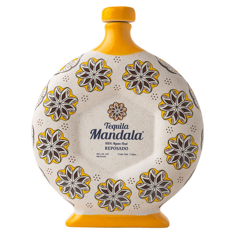 Mandala Tequila Reposado Ceramic 1L-0