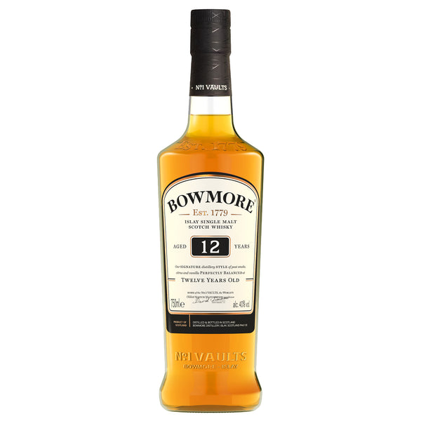 Bowmore 12 Year Old Single Malt Whisky 750ml