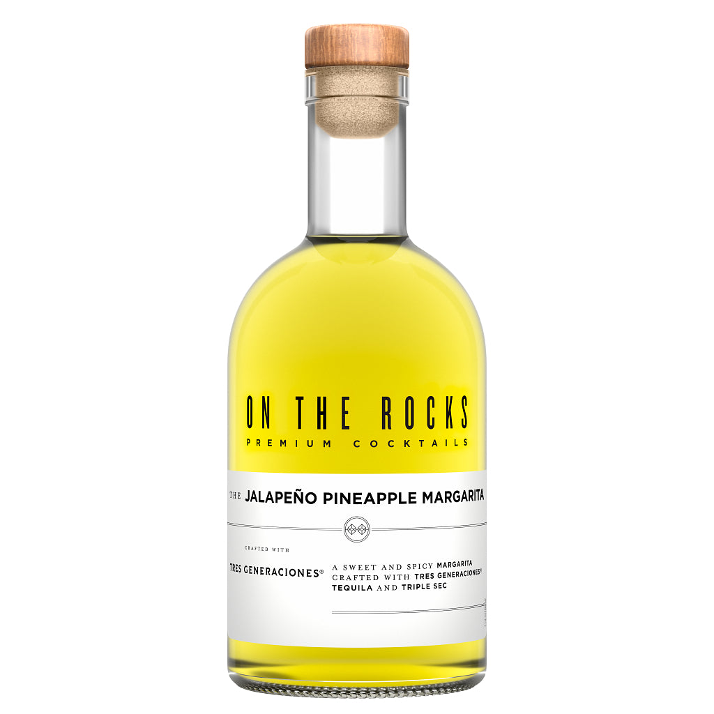 On The Rocks The Jalapeno Pineapple Margarita 375ml-0