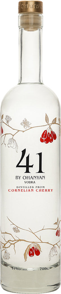 41 by Ohanyan Cornelian Cherry Armenian Vodka 700ml-0