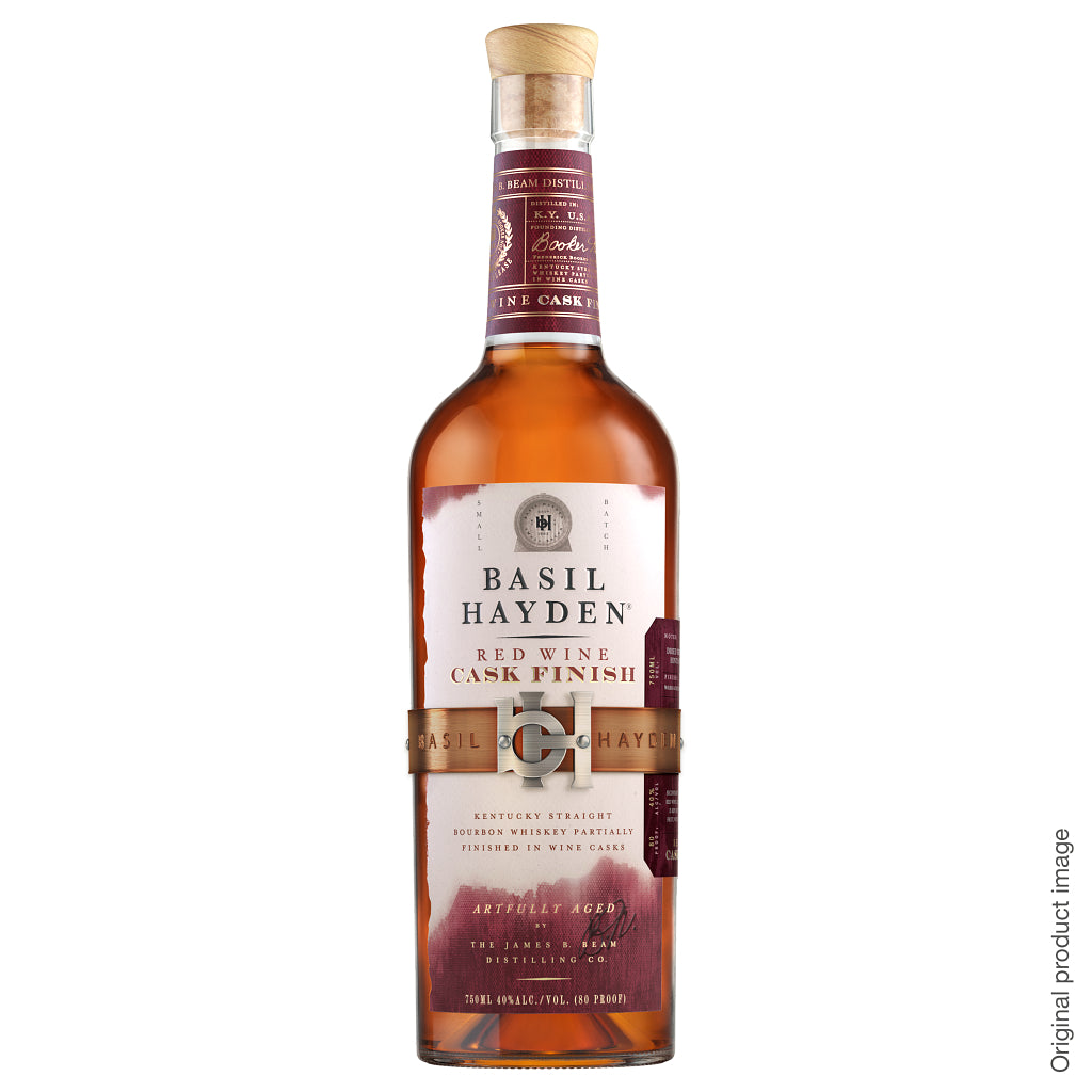 Basil Hayden's Red Wine Cask Finish Straight Bourbon 750ml-0