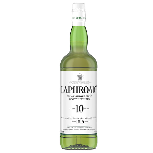 Laphroaig 10 Year Old Single Malt Whisky 750ml – Mission Wine