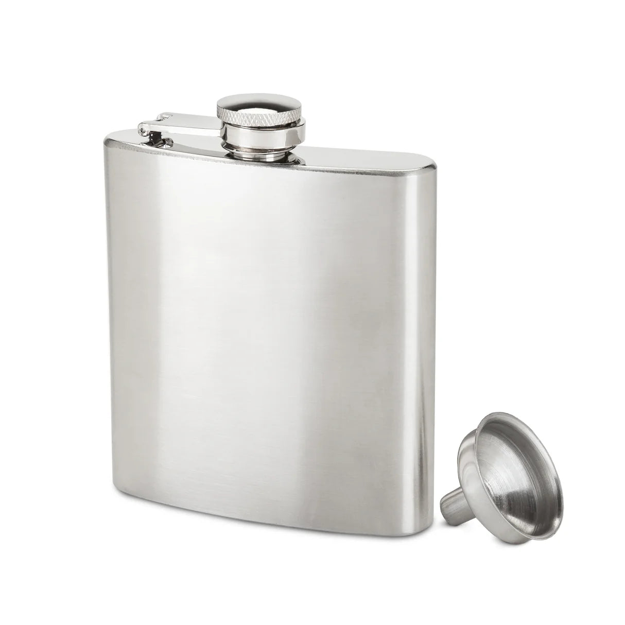 True Stainless Steel Flask 6oz-0