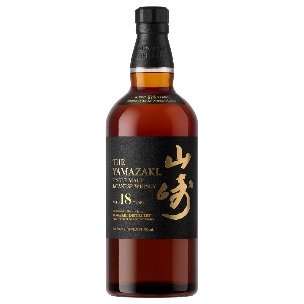 Suntory Yamazaki 18 Year Old Japanese Single Malt Whisky 750ml-0