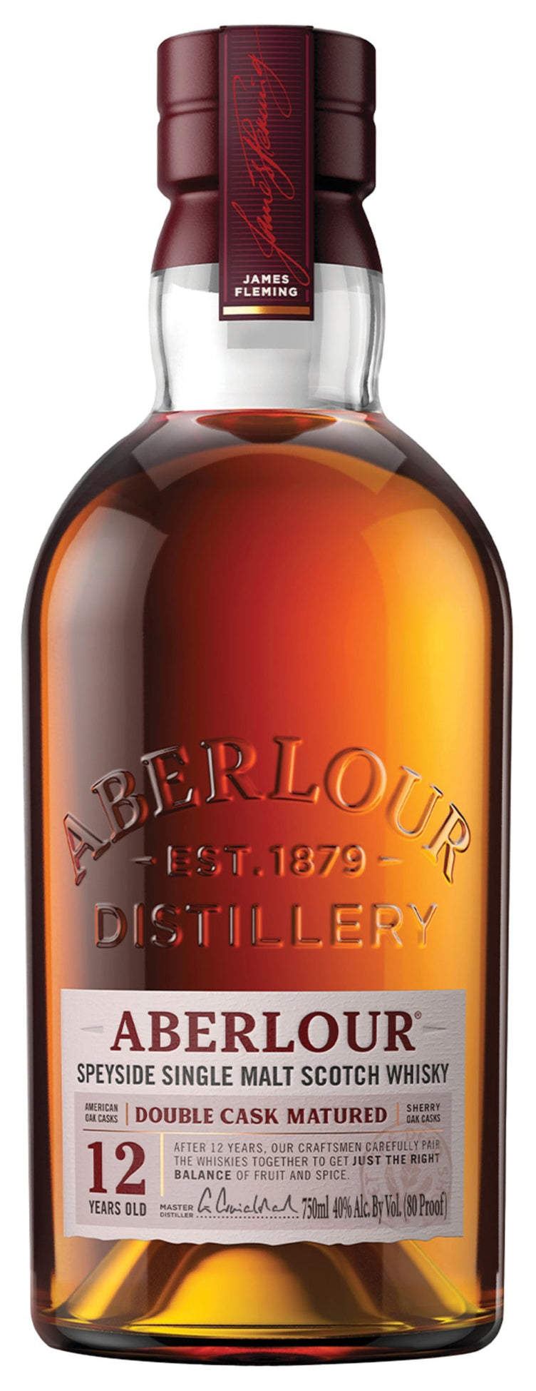 Aberlour 12 Year Old Single Malt Whisky 750ml-0
