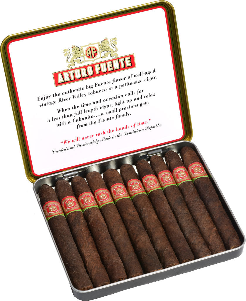 A. Fuente Cubanitos Maduro 10pk Tin Featured Image