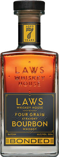A.D. Laws Four Grain Bonded Bourbon Whiskey 7 Year Old 750ml-0