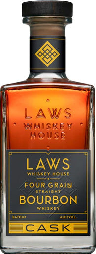 A.D. Laws Four Grain Cask Strength Straight Bourbon Whiskey 750ml-0