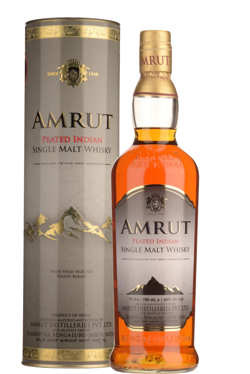 Amrut Single Malt Peated 92 Proof 750ml-0