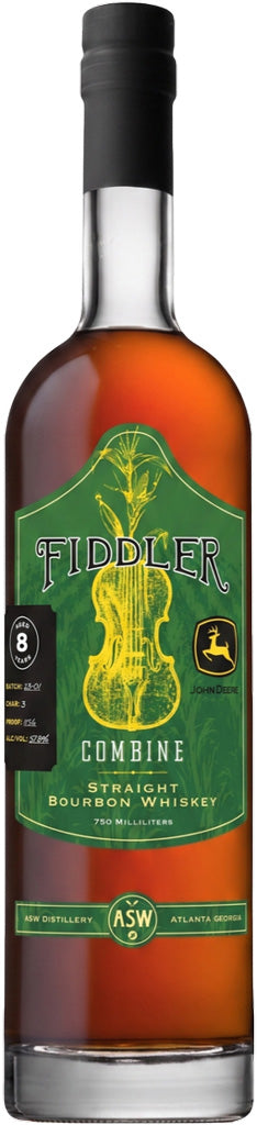 ASW Fiddler Combine John Deere Straight Bourbon Whiskey 8 Year Old 750ml-0