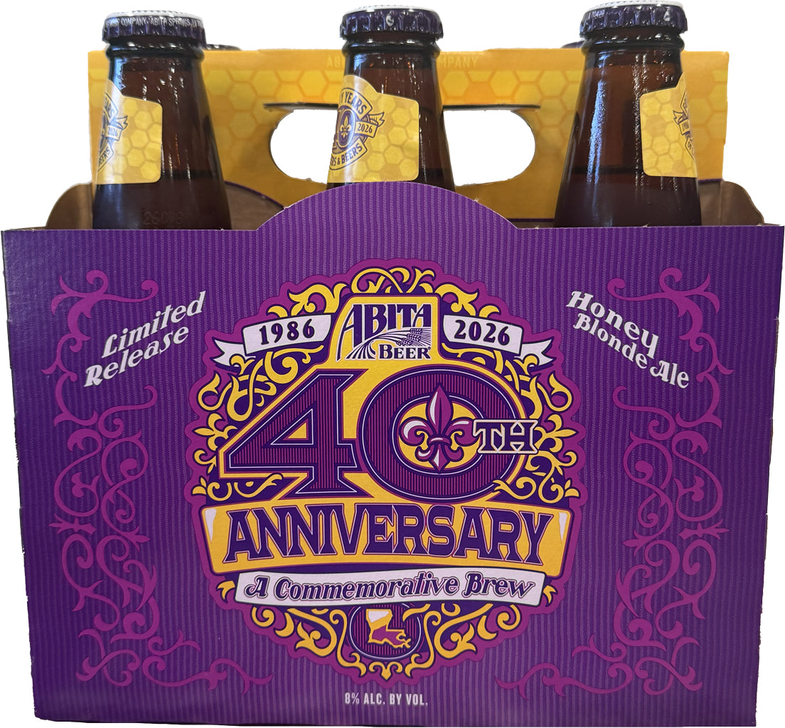 Abita 40th Anniversary Honey Blonde Ale 6pk Btls-0