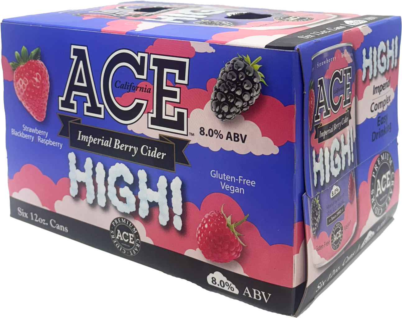 Ace High Imperial Berry Cider 6pk Cans-0