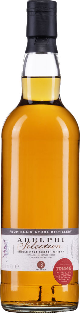 Adelphi Selection Blair Athol 2008 16 Year Old Single Malt Whisky 700ml-0