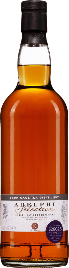 Adelphi Selection Caol Ila 2014 10 Year Old Single Malt Whisky 700ml-0