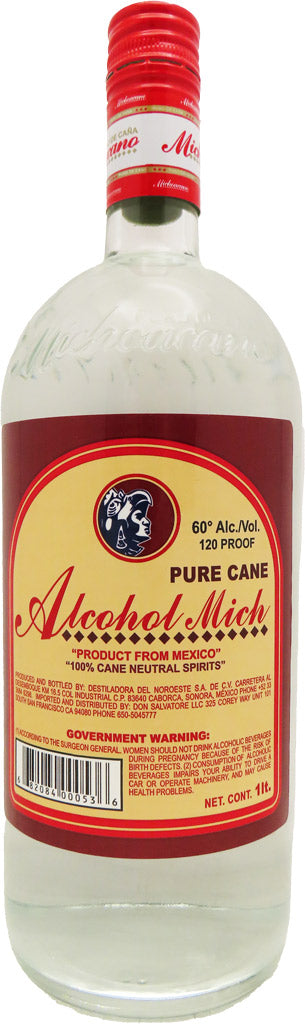 Alcohol Mich Pure Cane 1L-0