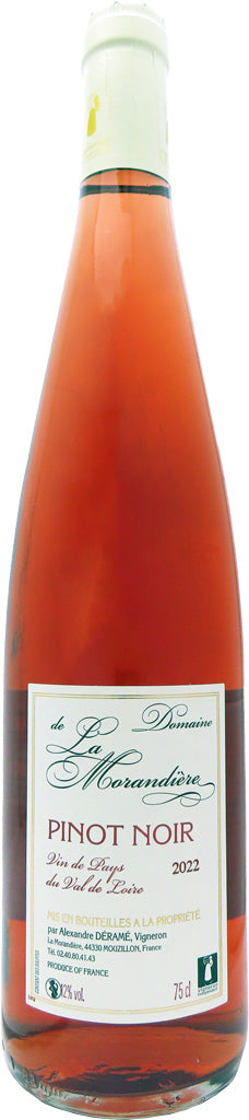 Alexandre Derame La Morandiere Rose Pinot Noir 2022 750ml-0