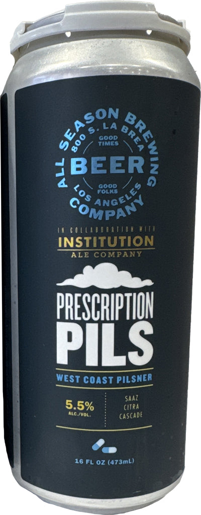 All Season x Institution Prescription Pils 16oz Can-0