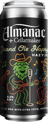 Almanac & Cellarmaker Grand Ole Hopry Hazy IPA 16oz Can-0