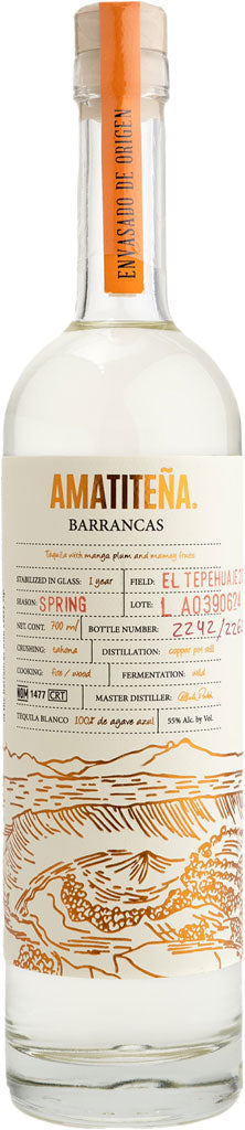 Amatitena Tequila Blanco Barrancas 700ml-0