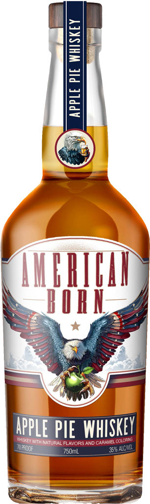 American Born Apple Whiskey 750ml-0