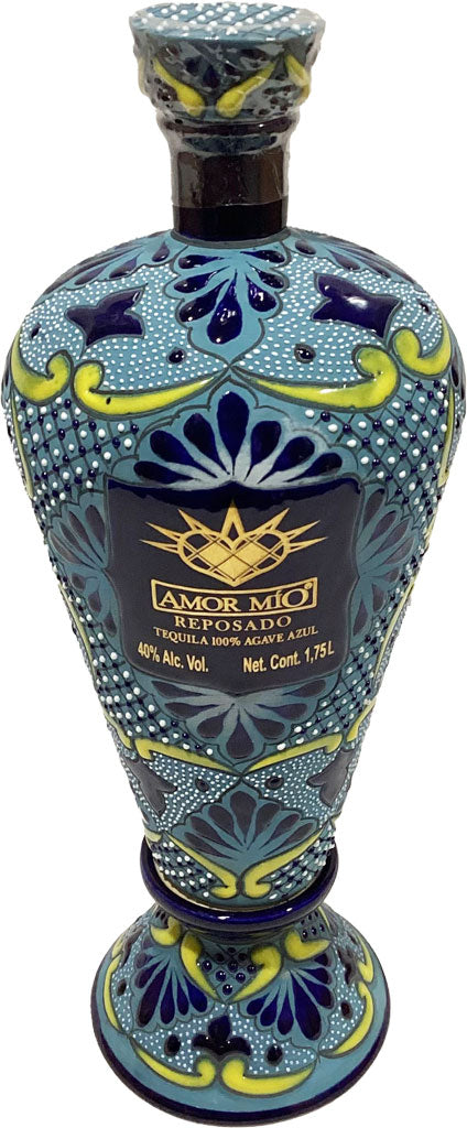 Amor Mio Tequila Reposado Ceramic 1.75L-0