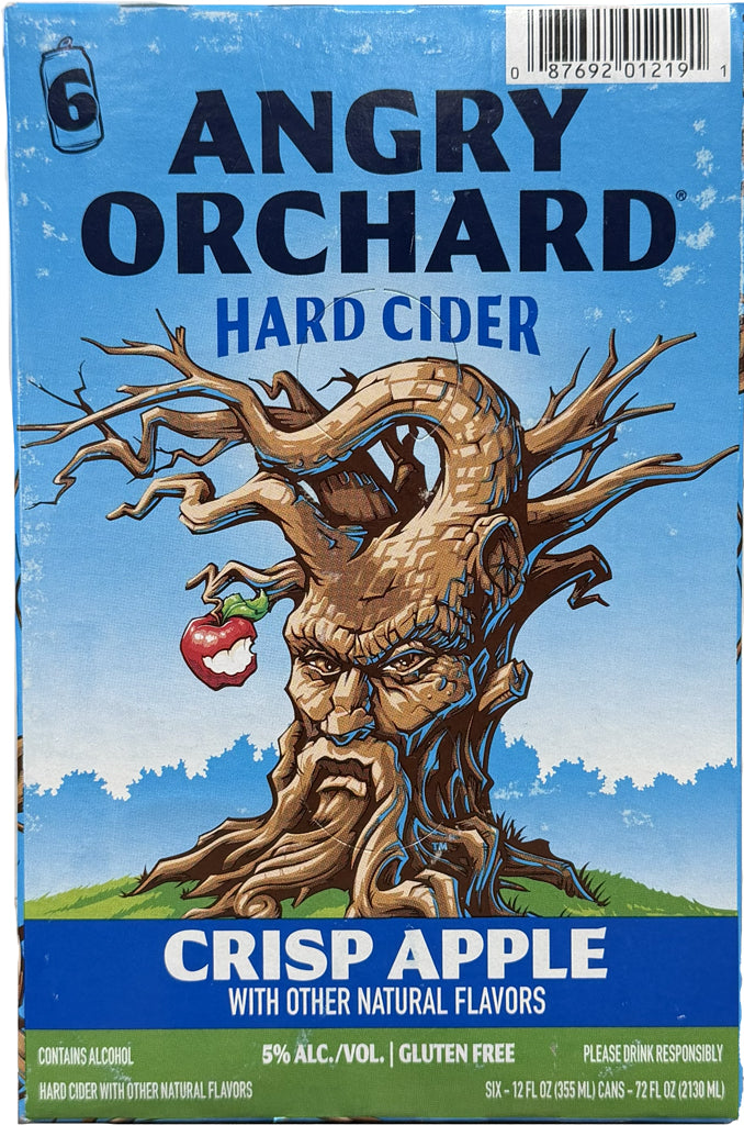 Angry Orchard Crisp Apple Cider 6pk Can-0