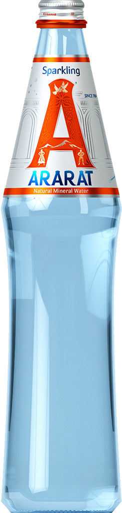 Ararat (BLUE) Sparkling Mineral Water 600ml-0