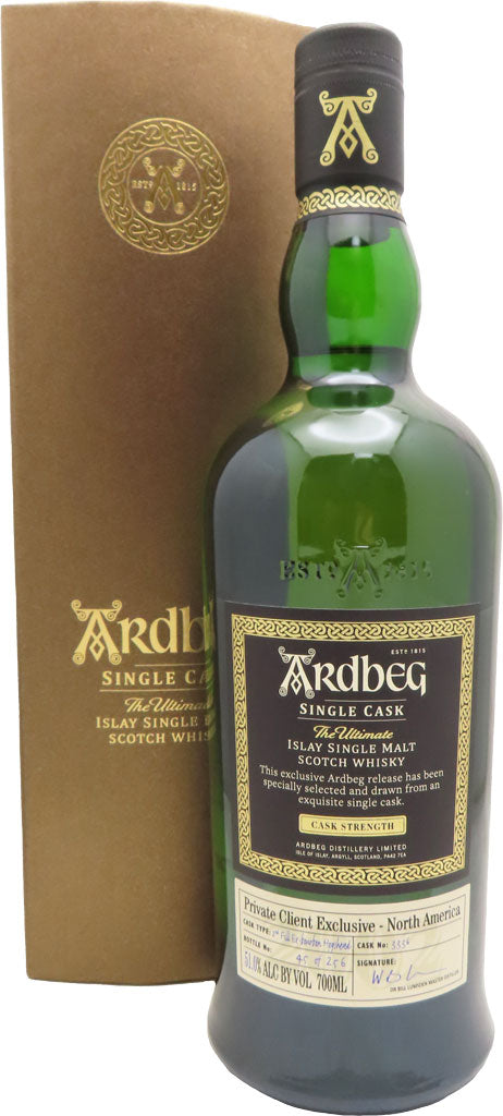 Ardbeg Single Cask #3336 Cask Strength Single Malt Whisky 700ml-0