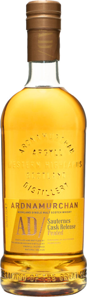 Ardnamurchan AD Sauternes Cask Release Peated Highland Single Malt Whisky 700ml-0