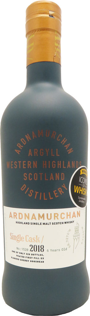 Ardnamurchan Single Cask 1520 Single Malt Whiskey 6 Year Old 700ml-0