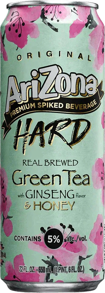 Arizona Hard Iced Tea With Ginseng & Honey 22oz Can – Mission Wine ...