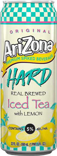 Arizona Hard Iced Tea With Lemon 22oz Can-0