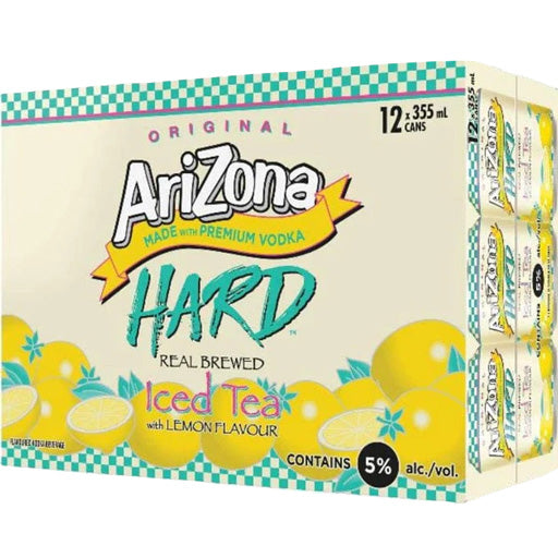 Arizona Hard Iced Tea with Lemon 12pk Can-0