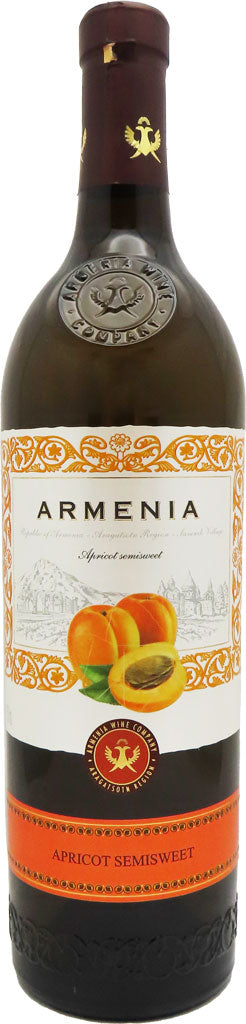 Armenia Apricot Semi Sweet Wine 750ml-0