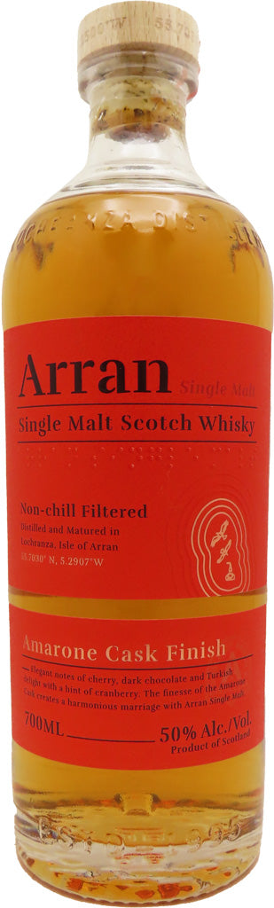 Arran Amarone Cask Single Malt Whisky 700ml