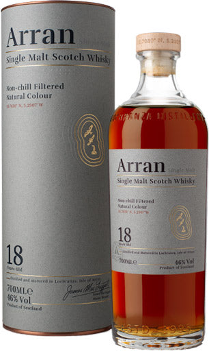 Arran Malt 18 Year Old Single Malt Whisky 700ml-0
