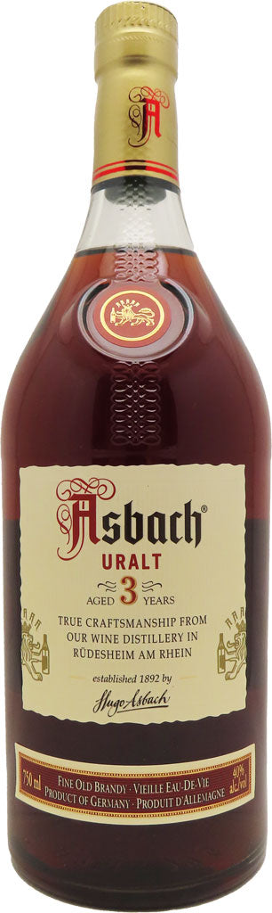 Asbach Uralt Brandy 3 Year Old 750ml Featured Image