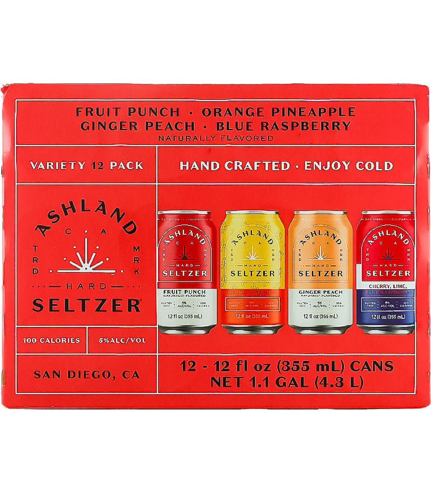 Ashland Hard Seltzer Red Variety 12pk Cans-0