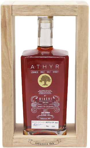 Athyr Spirit of Legends Lebanese Oak Single Malt Whisky 700ml