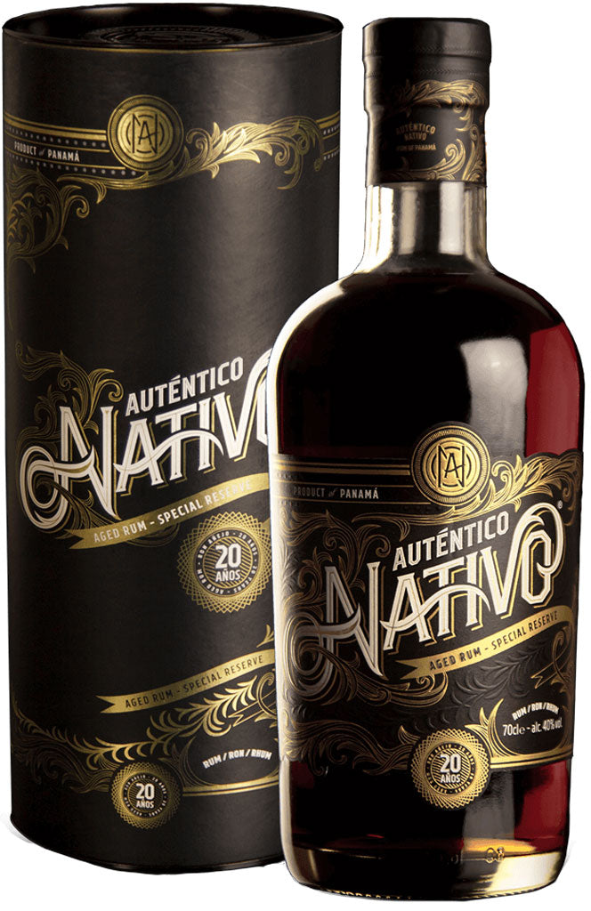 Autentico Nativo 20 Year Old Aged Rum 750ml-0