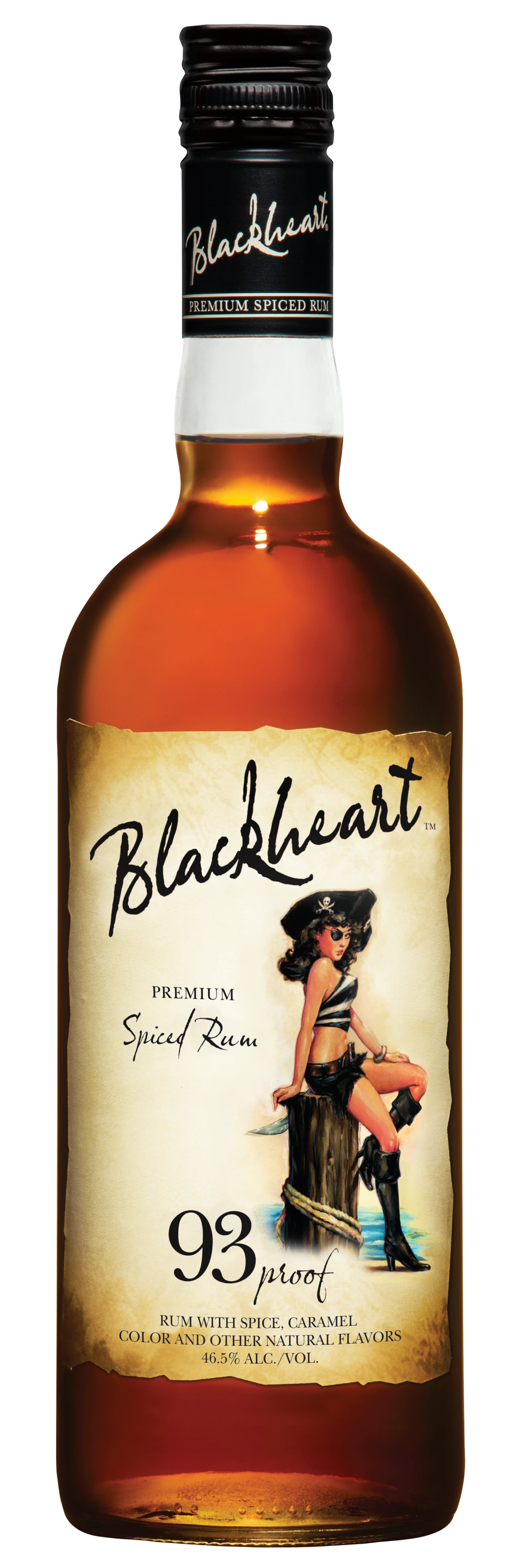 Blackheart Spiced Rum 750ml-0