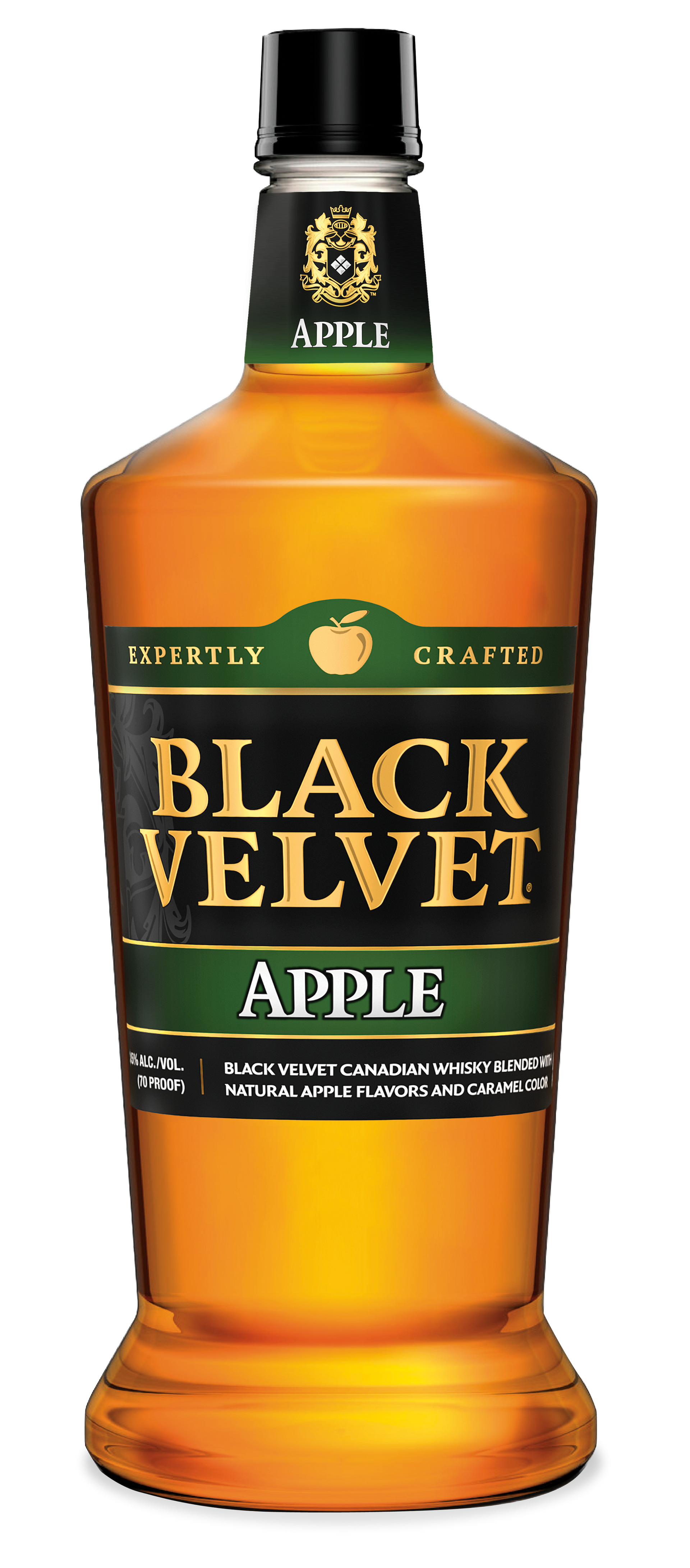 Black Velvet Canadian Whiskey Apple 1.75L-0