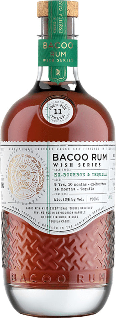 Bacoo No.1 Wish Series Ex-Bourbon & Tequila Cask 700ml-0