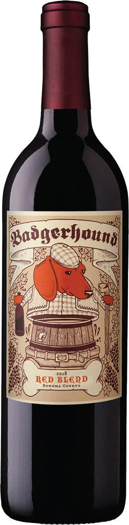 Badgerhound Red Blend Sonoma 2018 750ml