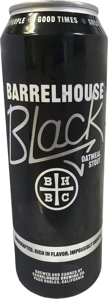 Barrelhouse Brewing Black Oatmeal Stout 19.2oz Can-0