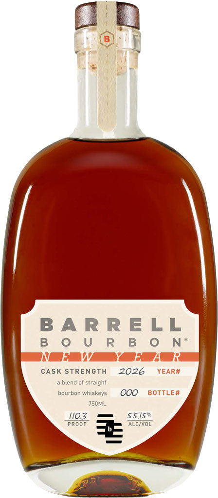Barrell Bourbon New Year 2026 Cask Strength 750ml-0