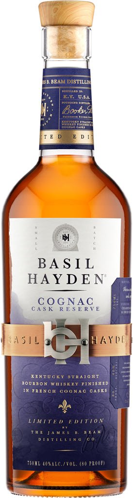 Basil Hayden's Cognac Cask Reserve Straight Bourbon 750ml-0