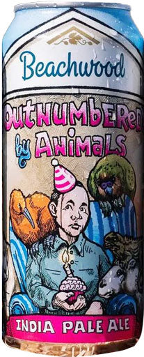 Beachwood Outnumbered by Animals IPA 16oz Can-0